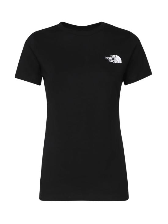  노스페이스 반팔 티셔츠 코튼 로고 티셔츠 TNF 블랙