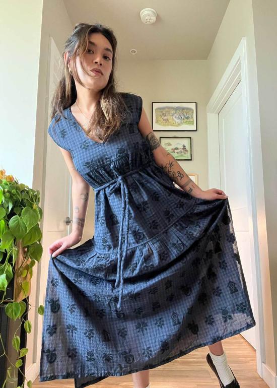  에이스 앤 지그 롱 원피스 에이스 & 지그 줄스 드레스 트링킷 - ACE & JIG