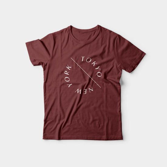  tokyobike 반팔 티셔츠 도쿄바이크 도쿄 / 뉴욕 티셔츠