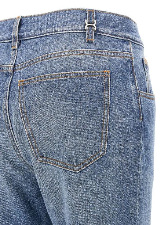  끌로에 데님 팬츠 크롭 데님 진 라이트 블루 - CHLOE