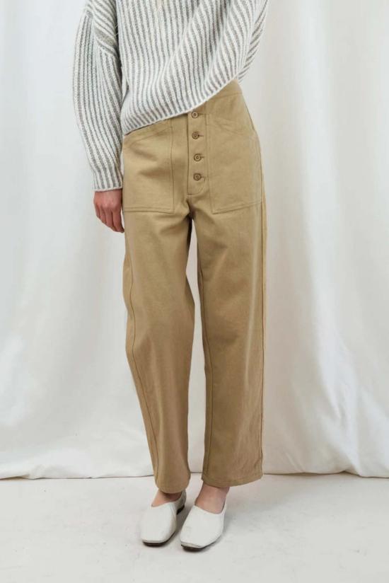  미셀라 그렉 스트레이트 팬츠 미카엘라 그렉 워크 팬츠 허니 - MICAELA GREG