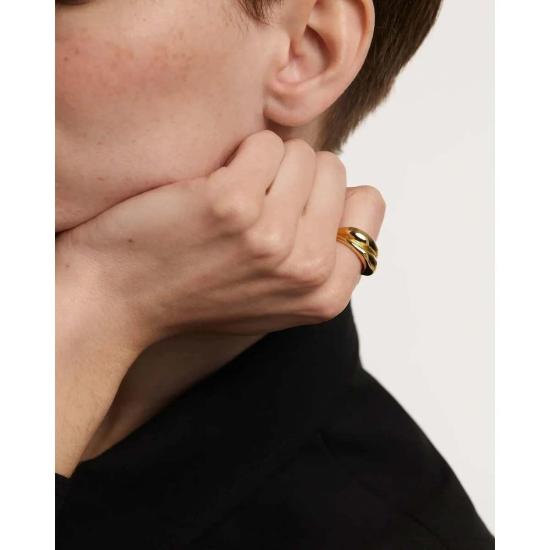  피디파올라 반지 Pdpaola 디자이어 링 골드 - PD PAOLA