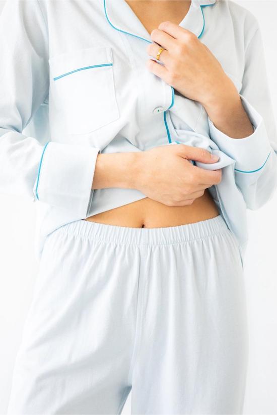  Salua Lingerie 라운지 웨어 살루아 란제리 피마 코튼 클래식 파자마 - OTHER BRANDS