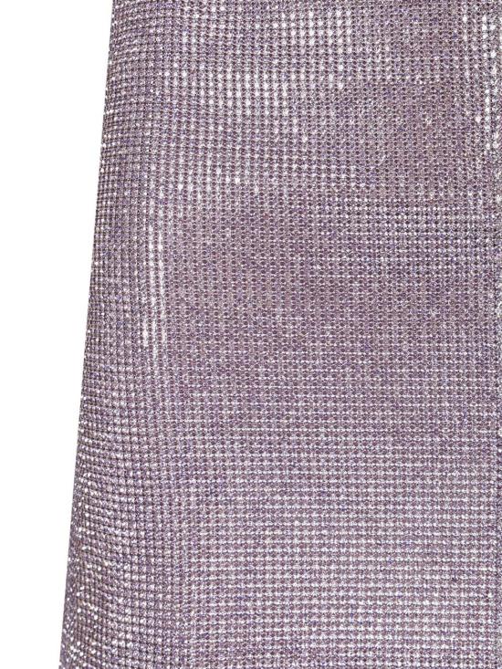  셀프 포트레이트 숏 스커트 메탈릭 메시  바이올렛 - SELF PORTRAIT