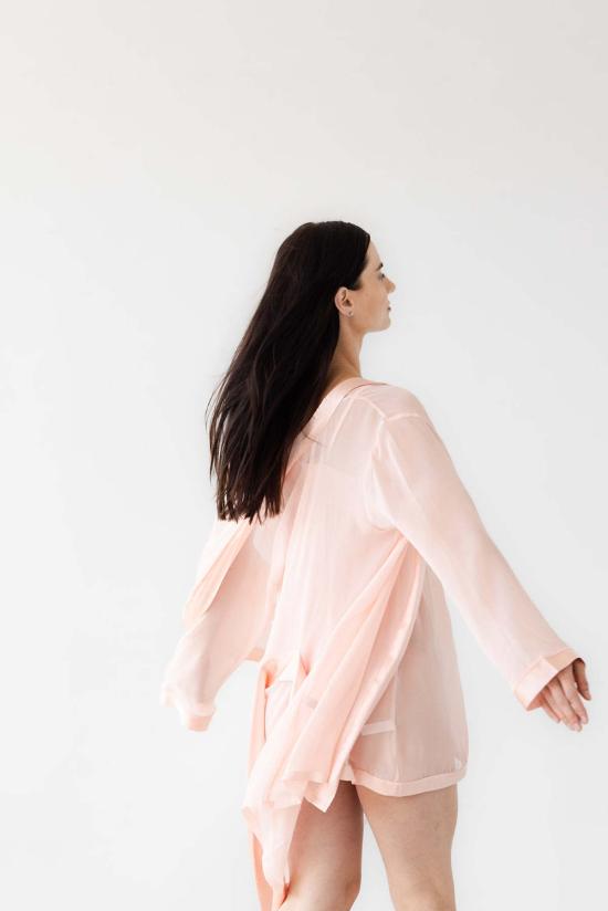  Salua Lingerie 라운지 웨어 살루아 란제리 피지 슈미즈 로즈 - OTHER BRANDS