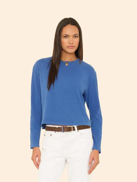  시레나 긴팔 티셔츠 테런스 티 빈티지 스톰 블루