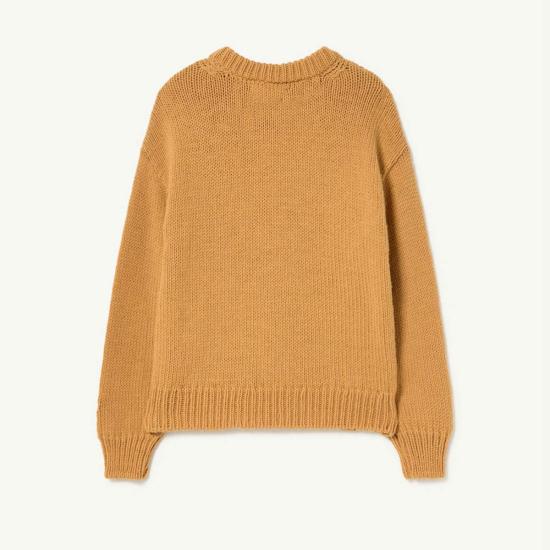  [키즈] 더 애니멀스 옵저버토리 풀오버 어린이 동물 관측소 꽃 황소 스웨터 베이지색 - THE ANIMALS OBSERVATORY