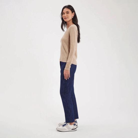  이네스 드 라 프레상쥬 데님 팬츠 Ines De La Fressange 오드리 팬츠 - INES DE LA FRESSANGE