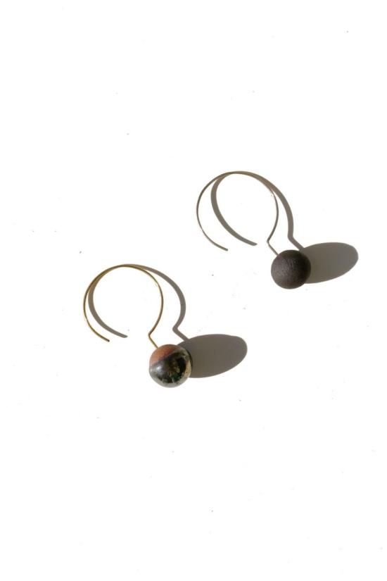  주주메이드 이어링 주주마데 달 귀걸이 - JUJUMADE