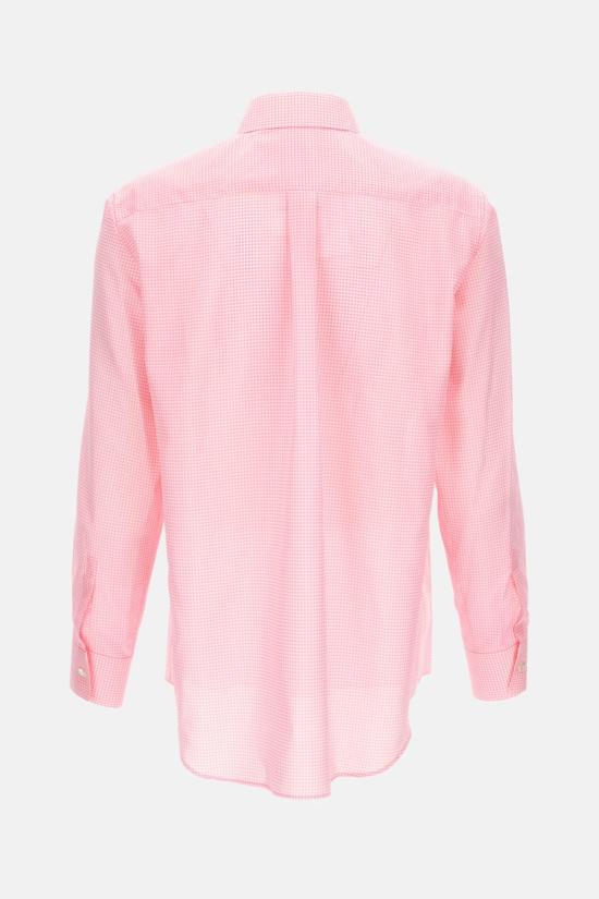  꼼데가르송 블라우스 Comme Des Garçons 패턴 셔츠 레드