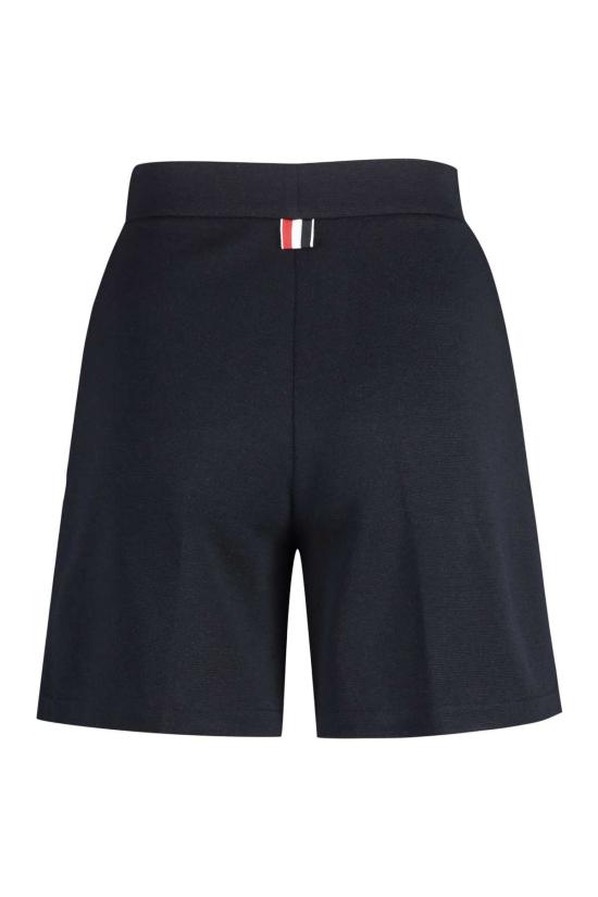  톰브라운 숏팬츠 톰 브라운 울 반바지 (블루) - THOM BROWNE
