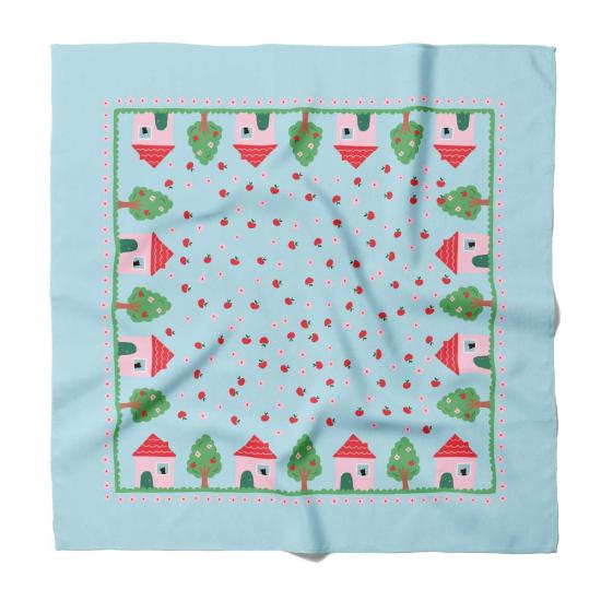  센티넬 머플러/스카프 하우스 실크 미디엄 스퀘어 스카프