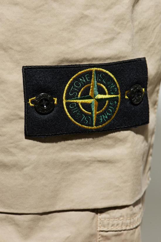  스톤 아일랜드 치노 팬츠 카고 팬츠 베이지 - STONE ISLAND