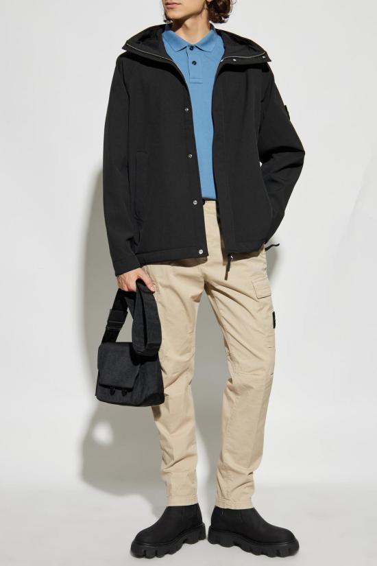  스톤 아일랜드 치노 팬츠 카고 팬츠 베이지 - STONE ISLAND