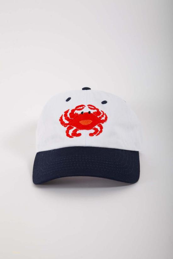  그래블 앤 골드 모자 그래블 & 골드 크랩 캡 투톤 블루