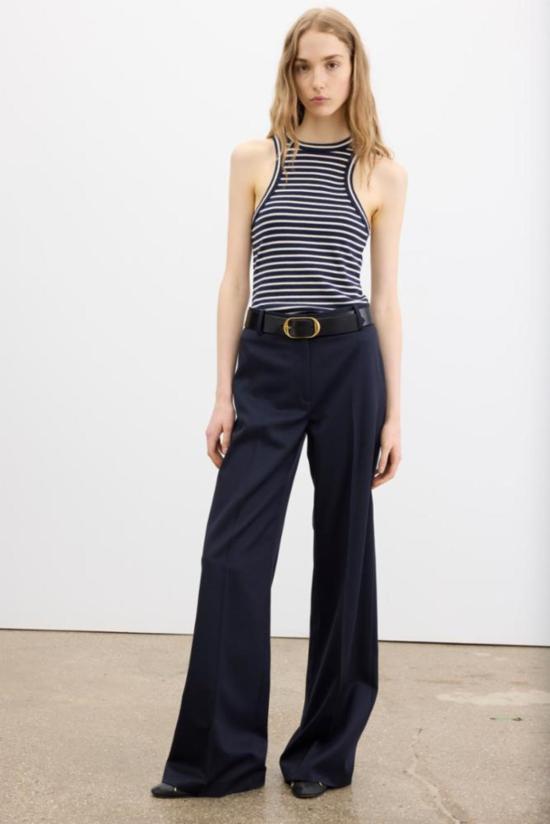  닐리로탄 스트레이트 팬츠 닐리 로탄 리버스 팬츠 블랙