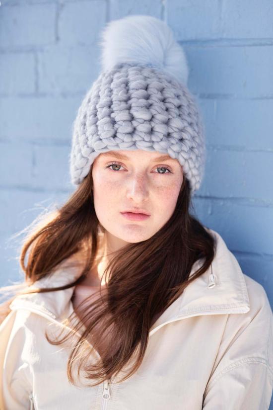  미샤램퍼트 모자 미샤 램퍼트 글레이셔 비니 폼스터 + 베이비 블루 Xl 폼 - MISCHA LAMPERT