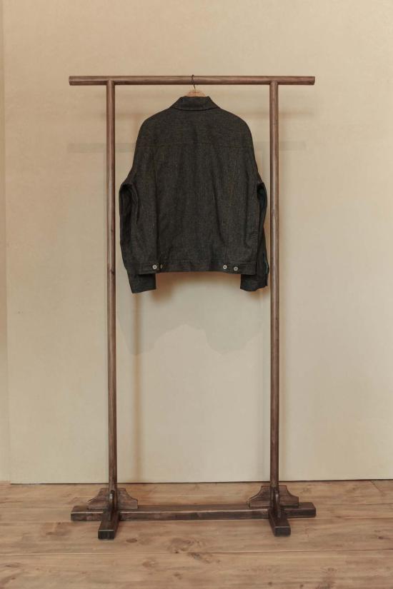  아비바 지페이 쉬에 데님 자켓 아비바 지페이 쉐 트러커 재킷 소프트 데님 - AVIVA JIFEI XUE