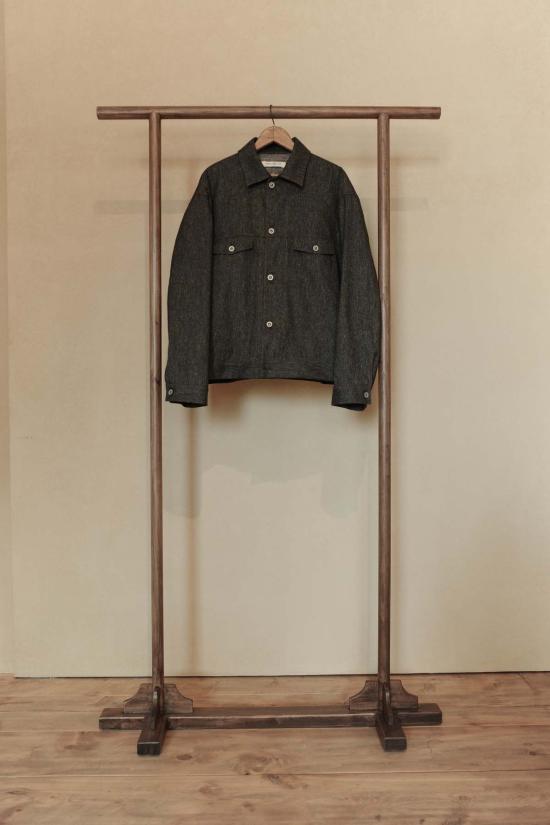  아비바 지페이 쉬에 데님 자켓 아비바 지페이 쉐 트러커 재킷 소프트 데님