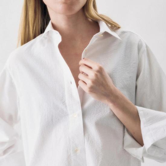  Nymane 셔츠 니만 크리스 셔츠 인디고 - NYMANE