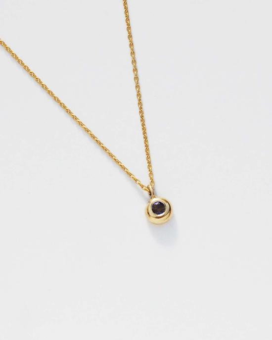  티로 티로 목걸이/팬던트 도미 사파이어 목걸이