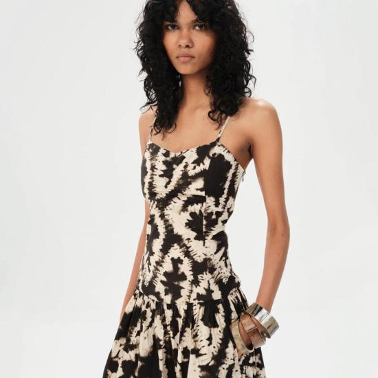  마리아 셰르 롱 원피스 Maria Cher Santa Rita Marie 드레스 에스닉 에크루 - MARIA CHER