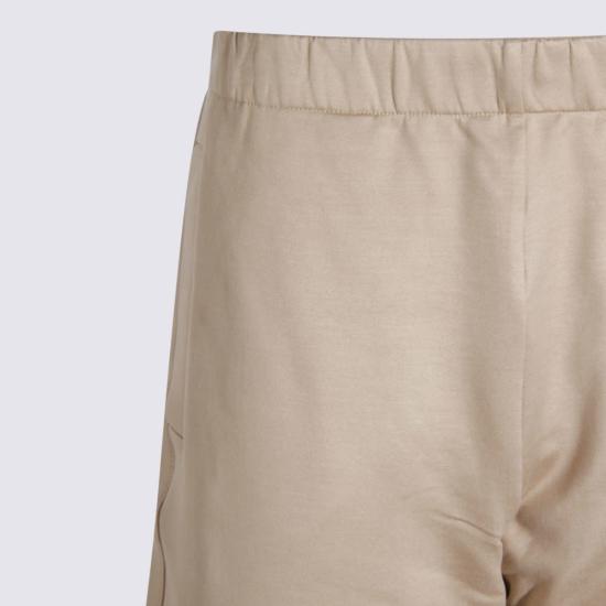  막스마라 스트레이트 팬츠 실크 팬츠 베이지 - MAX MARA