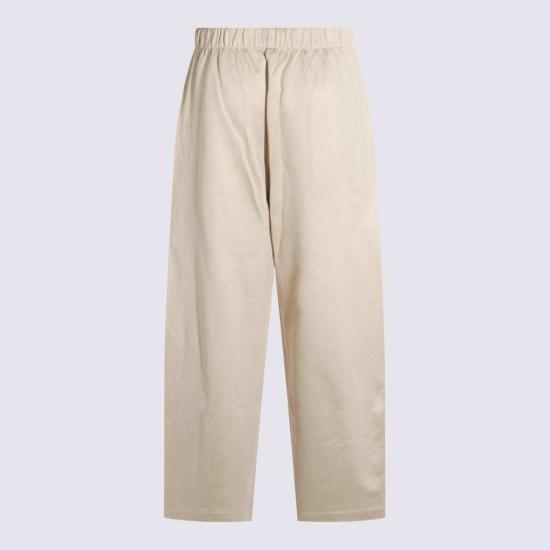  막스마라 스트레이트 팬츠 실크 팬츠 베이지 - MAX MARA