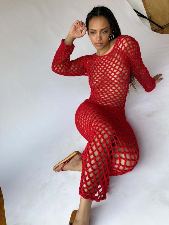  니아 토마스 롱 원피스 하이 프리스트 드레스 - NIA THOMAS