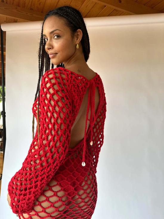  니아 토마스 롱 원피스 하이 프리스트 드레스 - NIA THOMAS