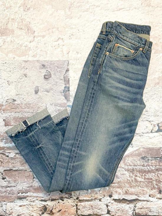  비티에프엘 데님 팬츠 Btfl 릴렉스드  진 머드 워시