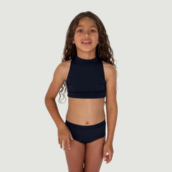  [키즈] The Set 비키니 키즈 세트 레이서백 비키니 탑 잉크 - OTHER BRANDS