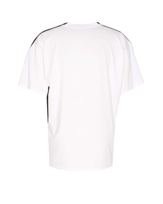  MM6 메종마르지엘라 반팔 티셔츠 Mm6 Maison Margiela Trompe Loeil 티셔츠 블랙 - MM6 MAISON MARGIELA