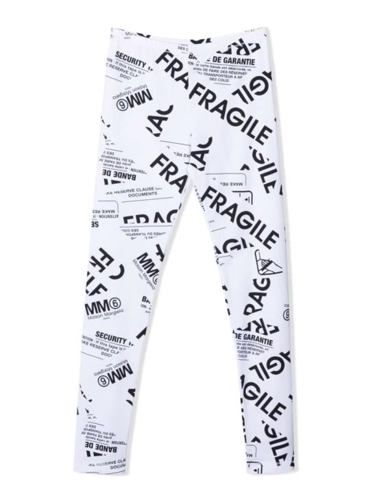  [키즈] MM6 메종마르지엘라 트레이닝/조거 팬츠 키즈 Mm6 Maison Margiela Pantaloni  화이트