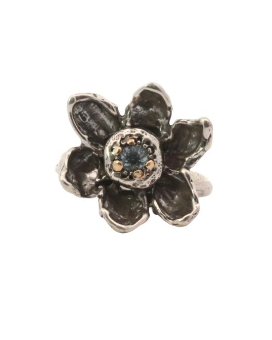  시리 한스도터 반지 로라 자이언트 플라워 시그넷 링 - SIRI HANSDOTTER