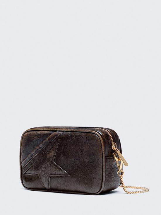 26SS 골든구스 미니 스타 크로스백 GWA00228A000759 55357 TESTA DI MORO - GOLDEN GOOSE