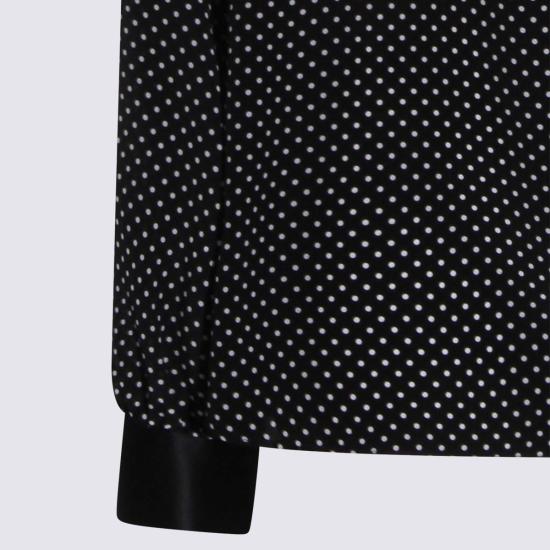  톰포드 탑 톰 포드 블랙 실크 셔츠 블랙 - TOMFORD