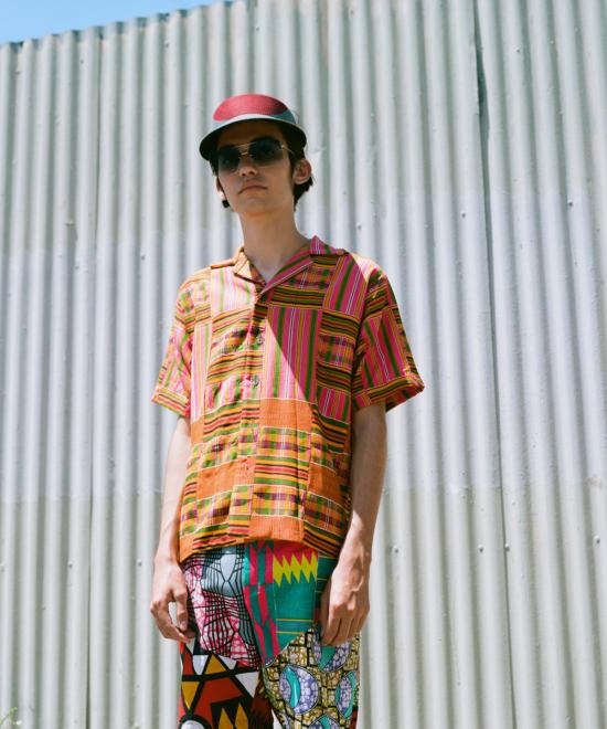  COATZ 반팔 셔츠 코츠 켄테  핑크 - OTHER BRANDS