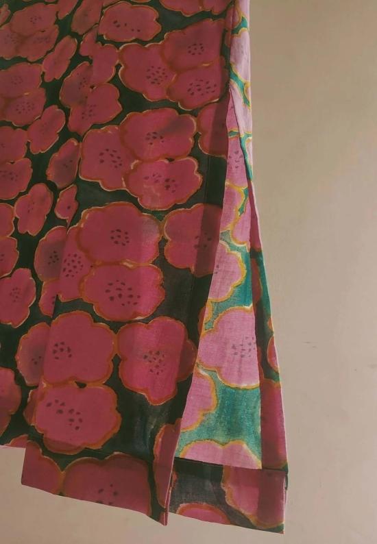  이키비 롱 원피스 클로버 슬립 드레스 멀티컬러 - IKKIVI