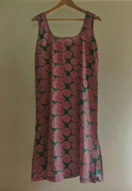  이키비 롱 원피스 클로버 슬립 드레스 멀티컬러 - IKKIVI