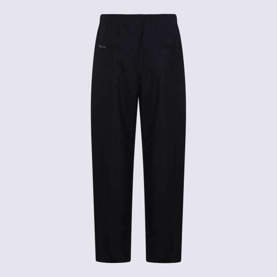  마르니 스트레이트 팬츠 코튼  블루 - MARNI