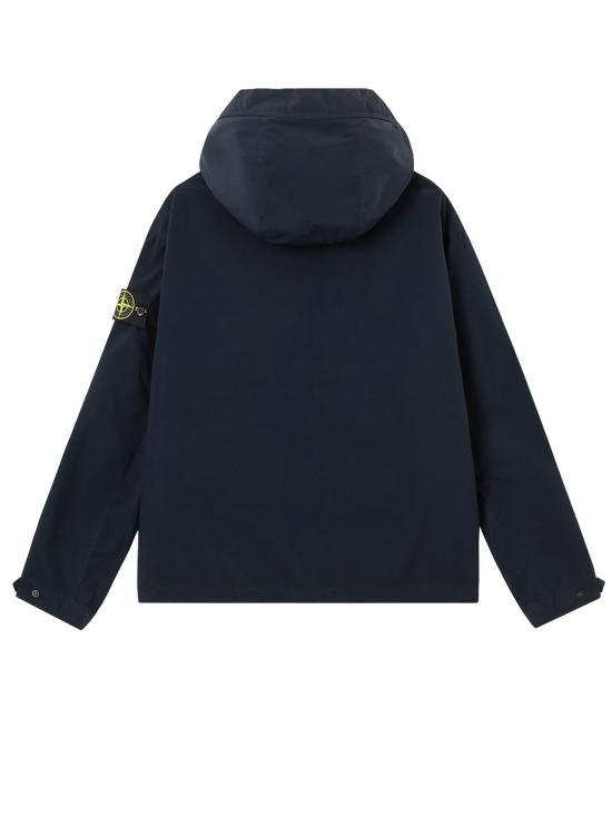  스톤 아일랜드 자켓 라이트 컴팩트 터치 폴리 TC 재킷 블루 - STONE ISLAND