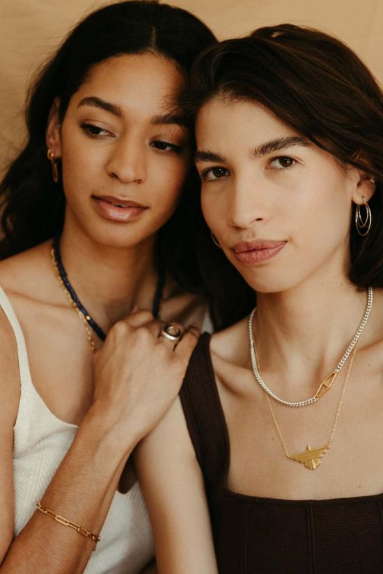  시에라 윈터 주얼리 목걸이/팬던트 사이드킥 목걸이 스털링 실버/골드 베르메일 - SIERRA WINTER JEWELRY