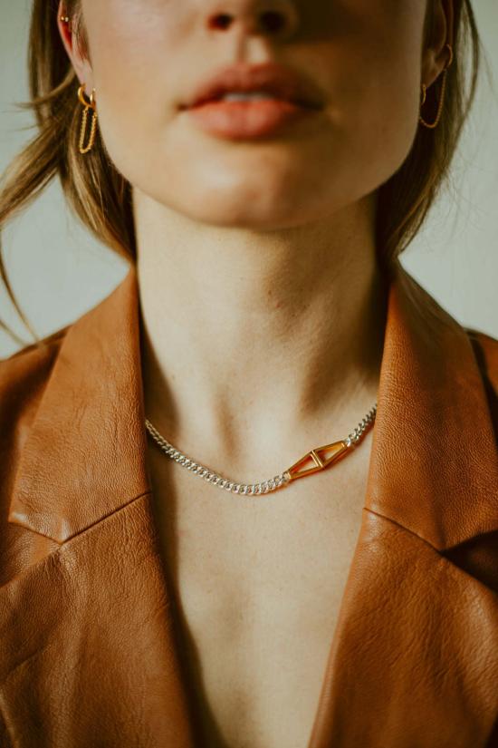  시에라 윈터 주얼리 목걸이/팬던트 사이드킥 목걸이 스털링 실버/골드 베르메일 - SIERRA WINTER JEWELRY