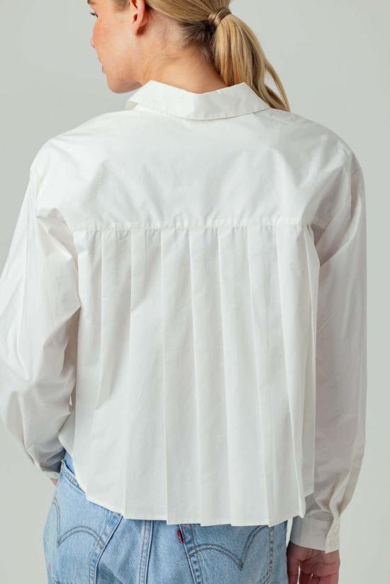  We Are Sundays 셔츠 우리는 일요일 프레야 셔츠 화이트 - WE ARE SUNDAYS