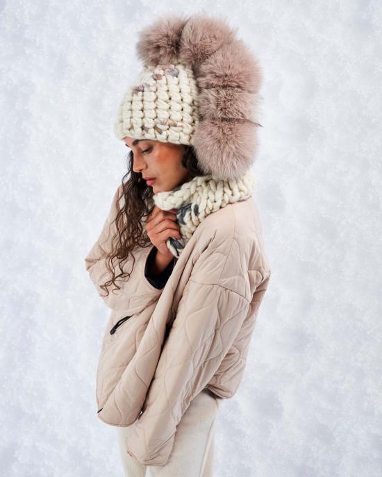  Mischa Lampert 모자 미샤 램퍼트 파스텔 트웜블리 포호크 + 블러쉬 XL 폼스 - OTHER BRANDS