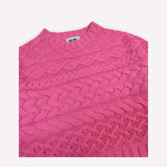  지지 니트웨어 스웨터 케이블 코튼 - GIGI KNITWEAR