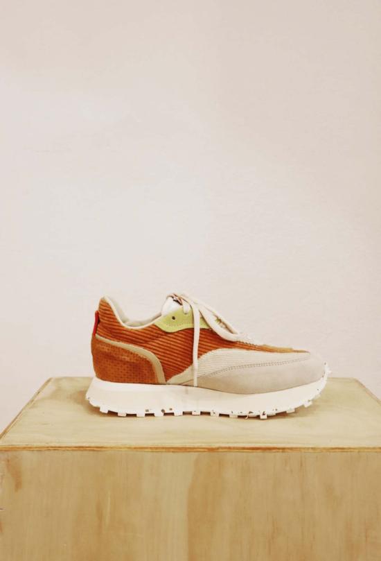 필링피스 스니커즈 필링 피시스 크리즈 러너 옐로우 - FILLING PIECES