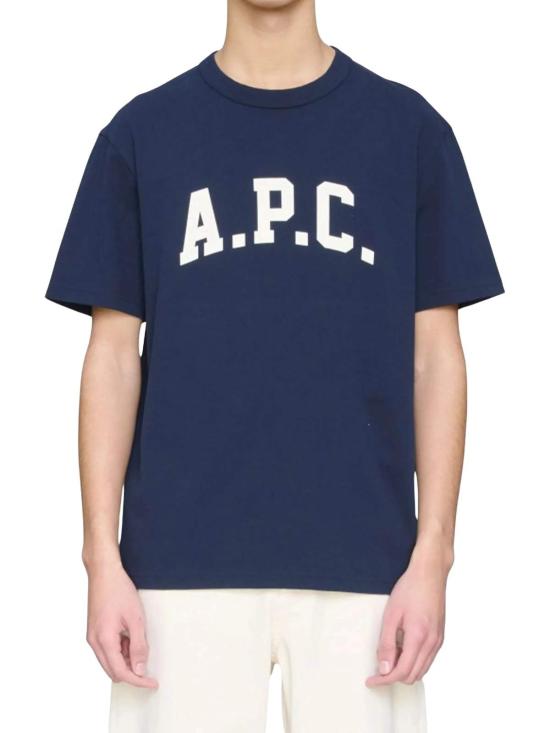  아페쎄 탑 A.P.C. 마커스 티셔츠 다크 네이비 에크루