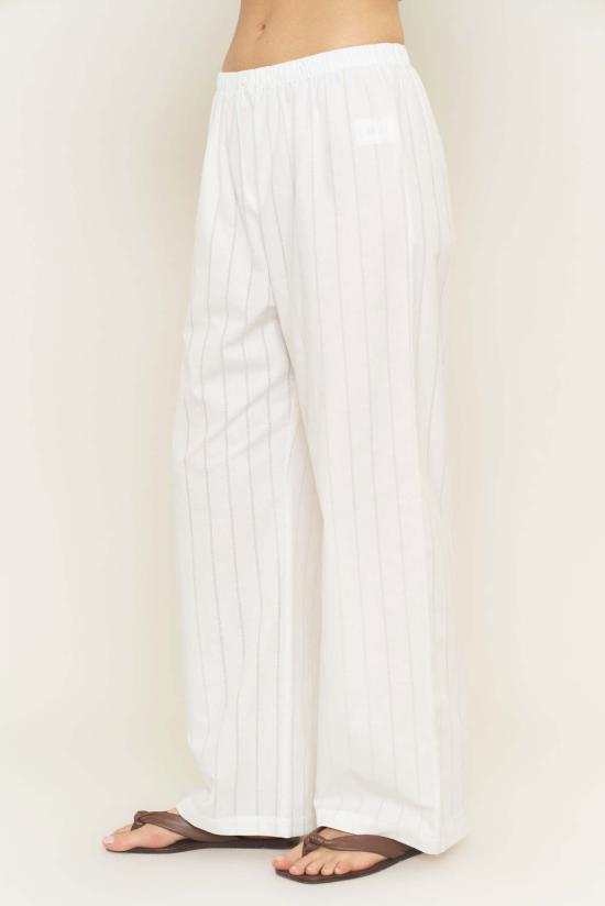  Whimsy + Row 스트레이트 팬츠 윔지 + 로우 마리사  화이트 - OTHER BRANDS